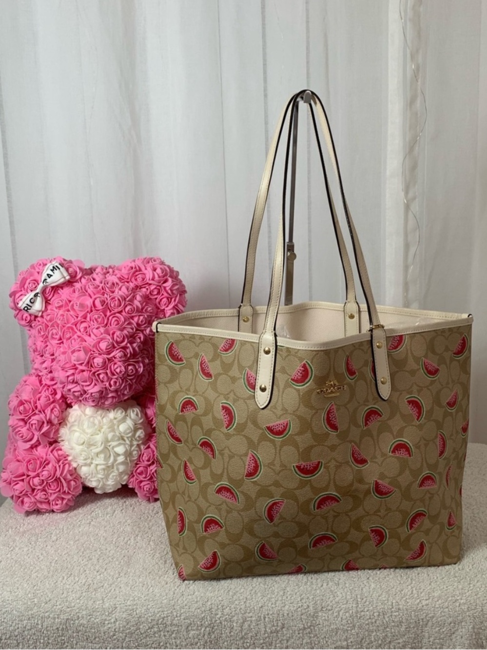 GUC Coach Reversible City Tote